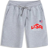 USA Basketballer Shorts - Gray / XS - HIS.BOUTIQUE