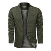 Retro Solid Color Blazer - Military Green / S - HIS.BOUTIQUE