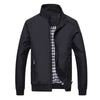 College Men Zipper Jacket - black / XS - HIS.BOUTIQUE