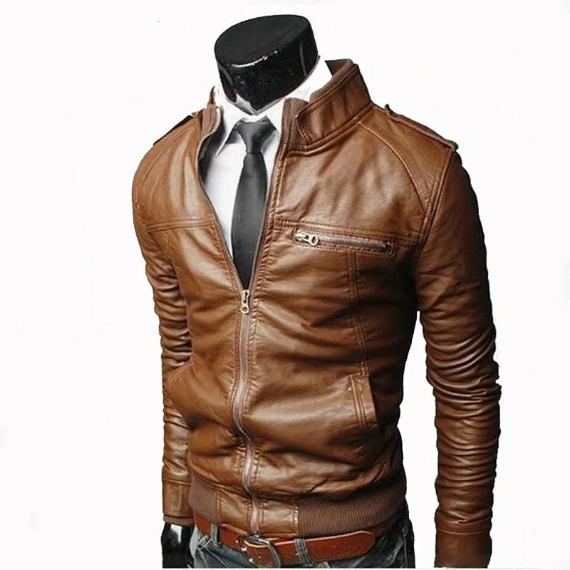 Designer Stand Collar Jacket -  - HIS.BOUTIQUE
