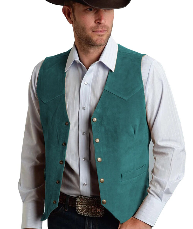 Wraith Waistcoat - Teal / S - HIS.BOUTIQUE