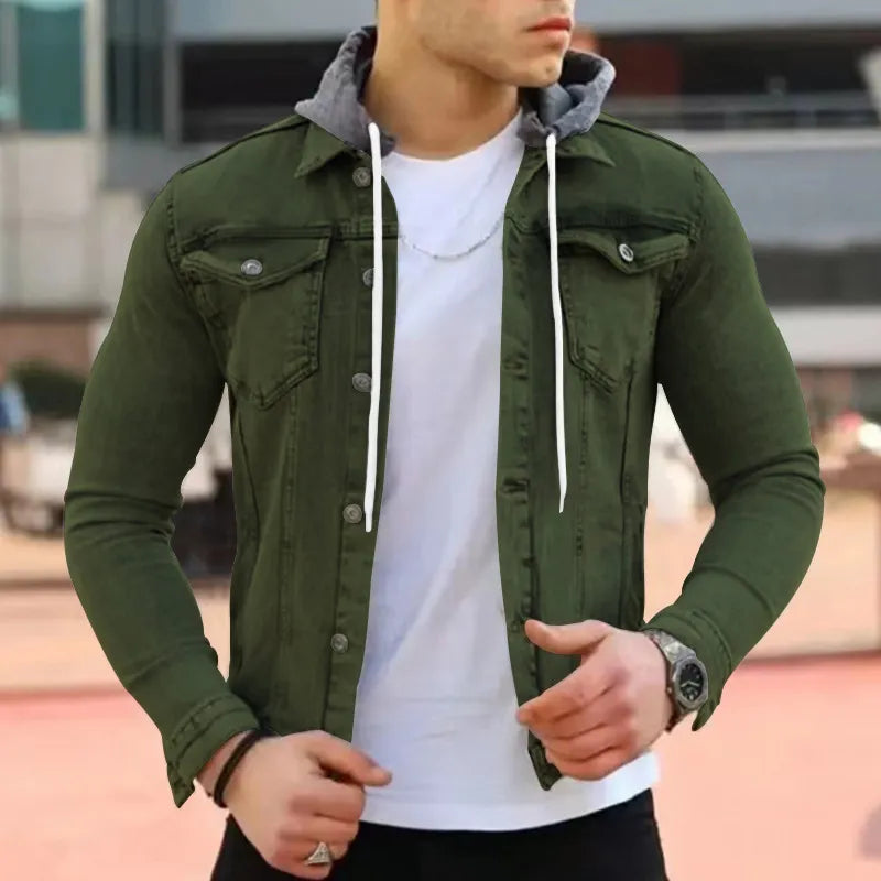 Sego Hooded Jacket - green / S - HIS.BOUTIQUE