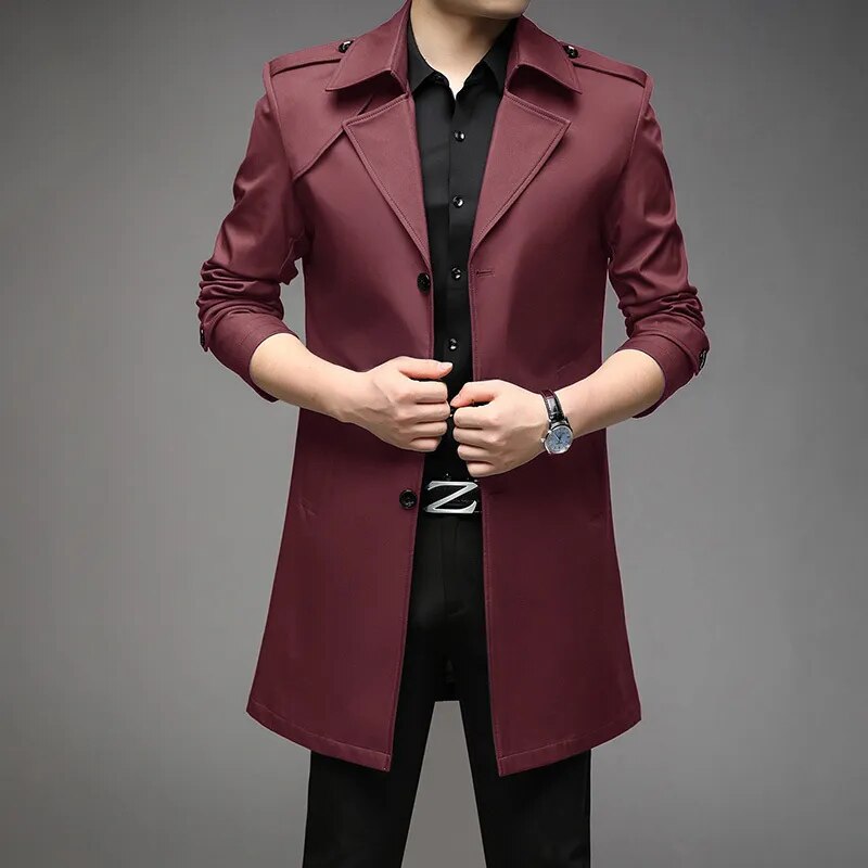 Colossal Coat - Wine red / S - HIS.BOUTIQUE