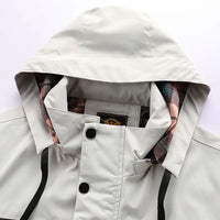 Soft Shell Hooded Jacket -  - HIS.BOUTIQUE