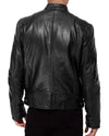 Road Biker Leather Jacket -  - HIS.BOUTIQUE