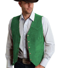 Wraith Waistcoat - Green / S - HIS.BOUTIQUE