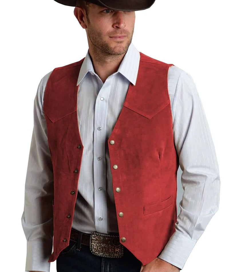 Wraith Waistcoat - Red / S - HIS.BOUTIQUE