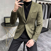 Chester Blazer - Army Green / S - HIS.BOUTIQUE