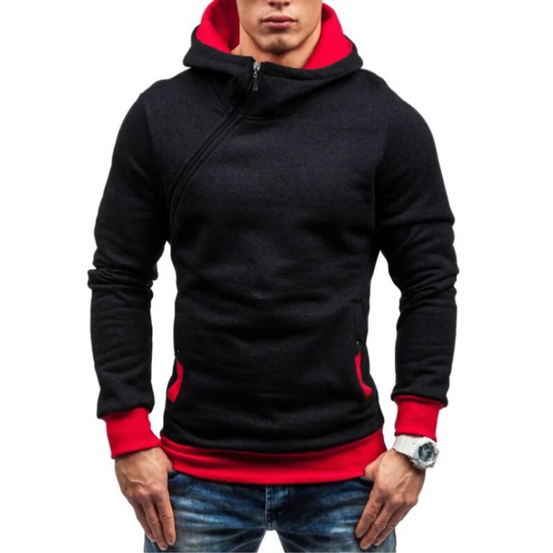Novel Hoodie - Black Red / XS - HIS.BOUTIQUE