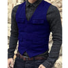 Scoot Tweed Vest - royal blue / XS - HIS.BOUTIQUE