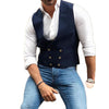 Steampunk Waistcoat - Navy Blue / S - HIS.BOUTIQUE