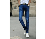Casual Stretch Skinny Jeans - Blue / 27 - HIS.BOUTIQUE