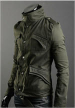 Military Style Jacket -  - HIS.BOUTIQUE