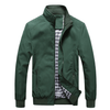College Men Zipper Jacket - green / XS - HIS.BOUTIQUE