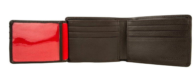 Hidesign Angle Stitch Leather Multi-Compartment Leather Wallet -  - HIS.BOUTIQUE