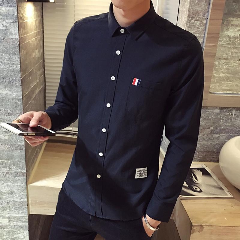 The Oxford Shirt - S / Black - HIS.BOUTIQUE