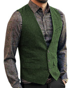 Tuxedo Wedding Party Vest - Green / S - HIS.BOUTIQUE