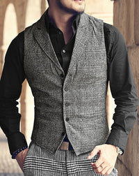 The Chester Vest - Silver / XS - HIS.BOUTIQUE