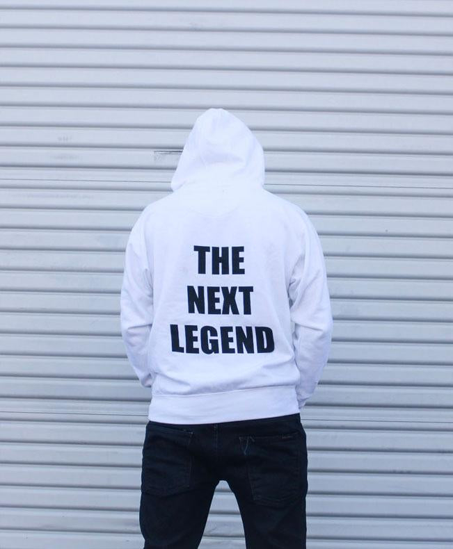 Mens White Hoodie -  - HIS.BOUTIQUE