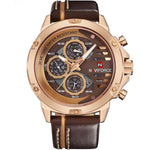 High Metal Watch - Gold Brown - HIS.BOUTIQUE
