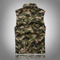 Camo Military Vest -  - HIS.BOUTIQUE