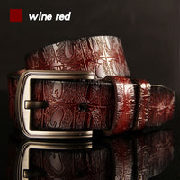 HREECOW Designer Belts - wine red / 100cm - HIS.BOUTIQUE