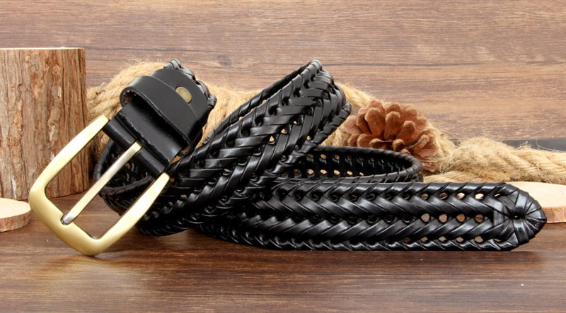 Woven Knitted Belt -  - HIS.BOUTIQUE