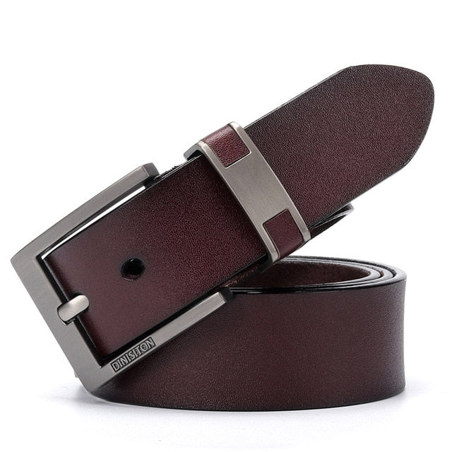 DINISITON Cow Genuine Leather Belts - Coffee / 100cm - HIS.BOUTIQUE