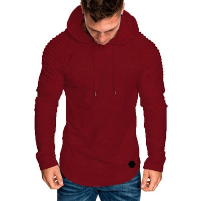 Pullover Hip Hop Hoodie - Red / S - HIS.BOUTIQUE