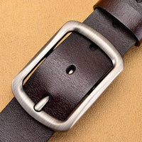 NO.ONEPAUL Strap Belt - Coffee / 100cm - HIS.BOUTIQUE