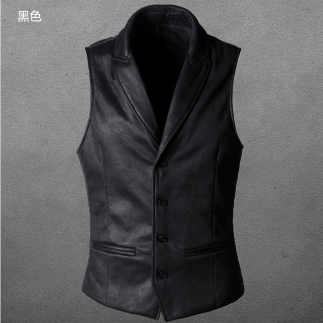 Victorian Style Vest - Black / S - HIS.BOUTIQUE