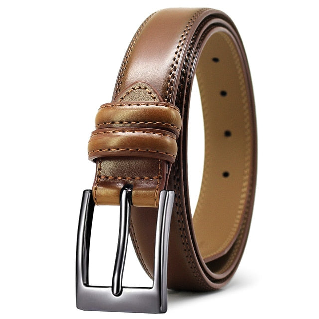 DOOPAI Men's belt - Light Brown / 130cm - HIS.BOUTIQUE