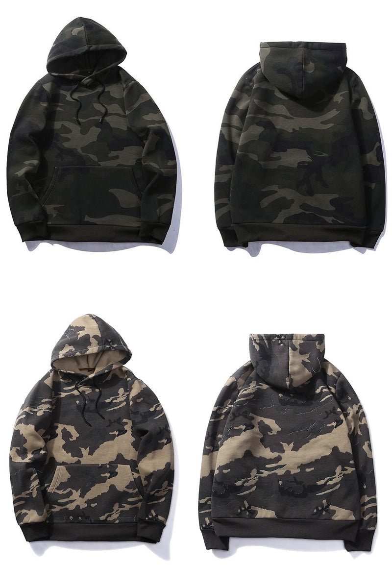 Camouflage Hoodie -  - HIS.BOUTIQUE