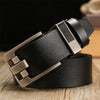 Cowhide Belt - nz329-black / 105cm - HIS.BOUTIQUE