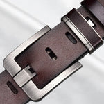 Luxury Pin Buckle Belt - RT 3.8CM coffee / 125CM 47to49inch - HIS.BOUTIQUE