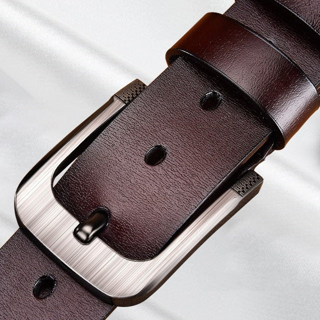 Luxury Pin Buckle Belt - 555 coffee / 105CM 39to41inch - HIS.BOUTIQUE