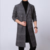 Business Woolen Coat - Dark Gray / 3XL - HIS.BOUTIQUE