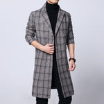 Business Woolen Coat - Light Gray / XS - HIS.BOUTIQUE
