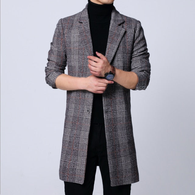Business Woolen Coat -  - HIS.BOUTIQUE