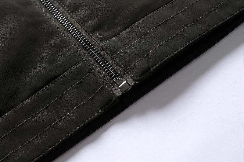 Alpine Faux Leather Jacket