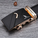 Stylo Leather Belt - SV 1428G / 110cm / Black - HIS.BOUTIQUE