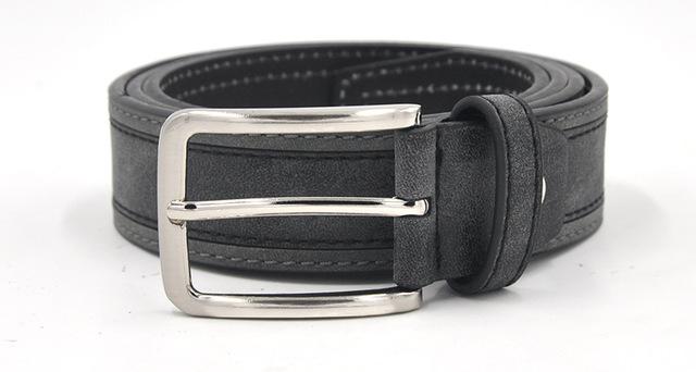 Casual Patchwork Belt - GreyDarkGrey / 100cm - HIS.BOUTIQUE