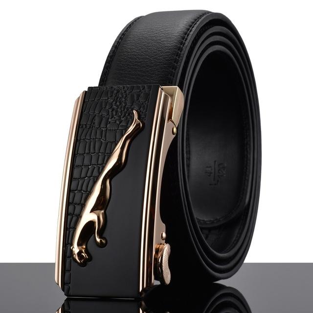 Futuristic Leather Belt - O / 110cm / Black - HIS.BOUTIQUE