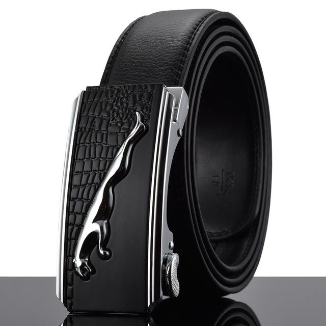 Futuristic Leather Belt - P / 110cm / Black - HIS.BOUTIQUE