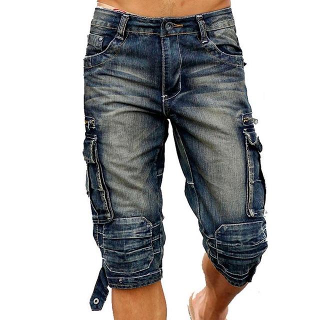 Cargo Short Jeans - Blue / 29 - HIS.BOUTIQUE