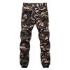 Men Crotch Camouflage Pants - Khaki / XS - HIS.BOUTIQUE