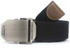 Military Canvas Belt - Black / 110cm - HIS.BOUTIQUE
