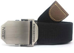 Military Canvas Belt - Black / 110cm - HIS.BOUTIQUE