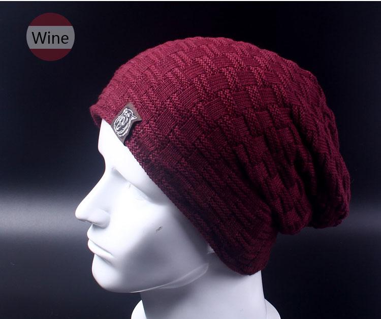 Baggy Beanie - wine - HIS.BOUTIQUE