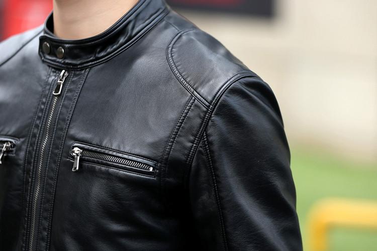 Leather Biker Jacket -  - HIS.BOUTIQUE